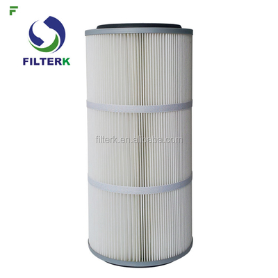 Polyester FILTERK Industrial Pleated Washable Dust Collector Filter